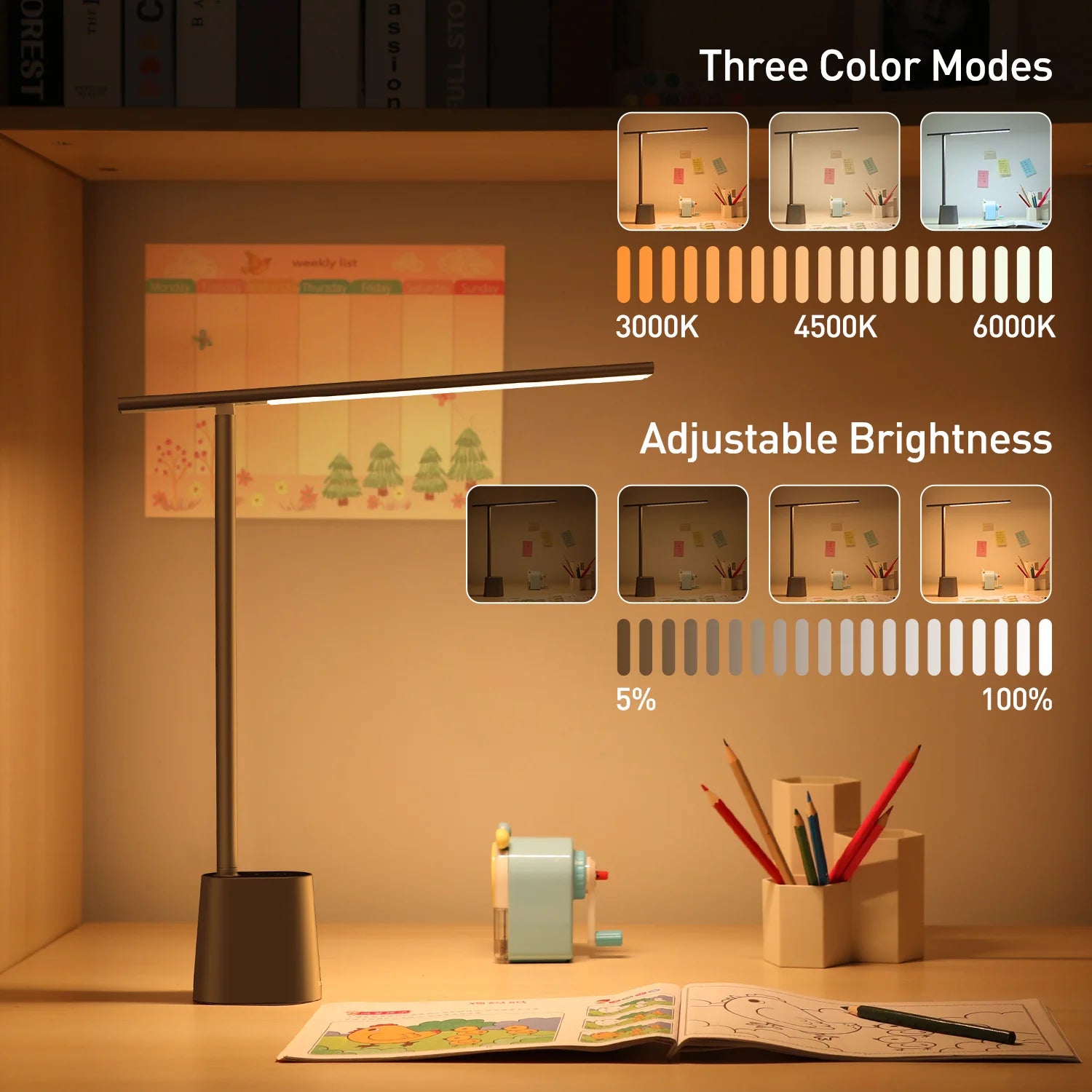Baseus LED Desk Lamp – Eye Protection