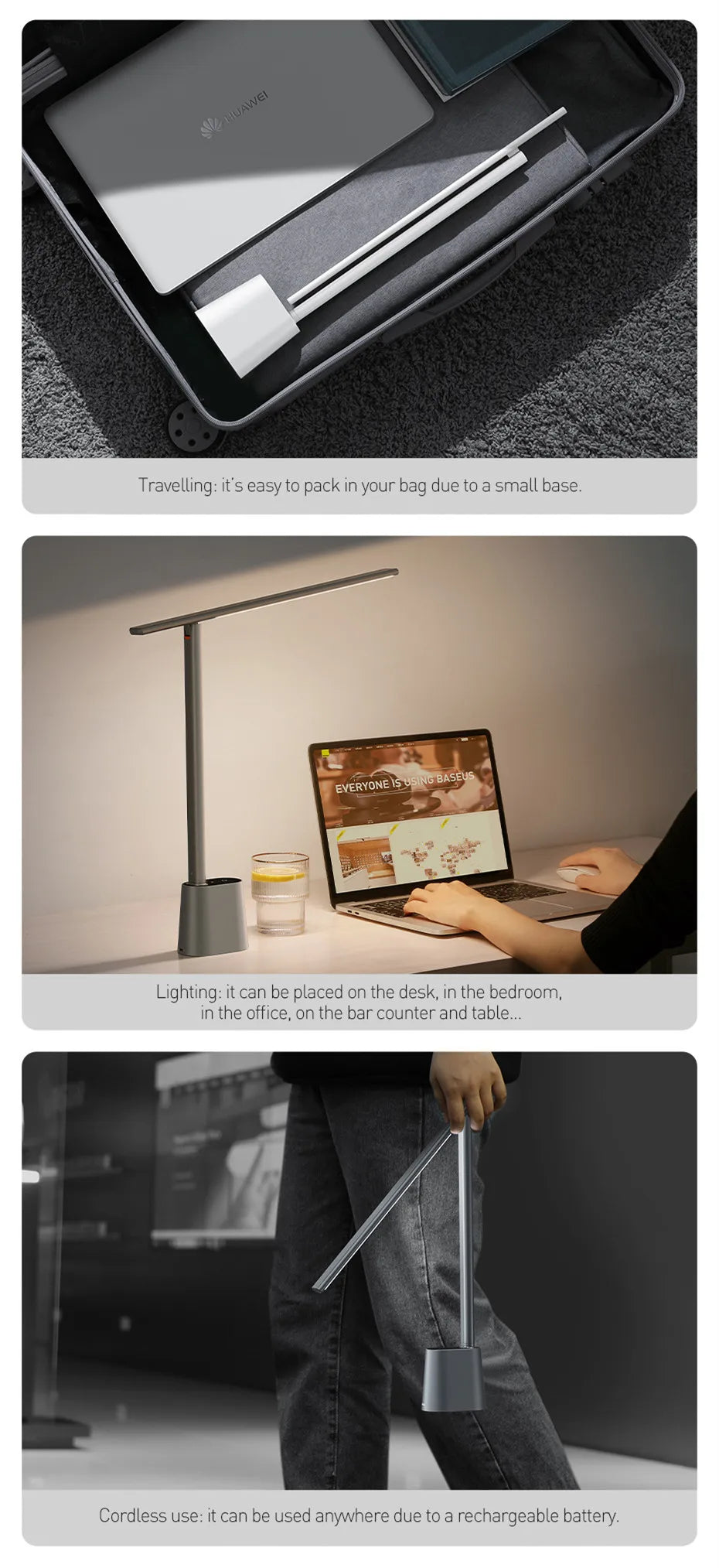 Baseus LED Desk Lamp – Eye Protection