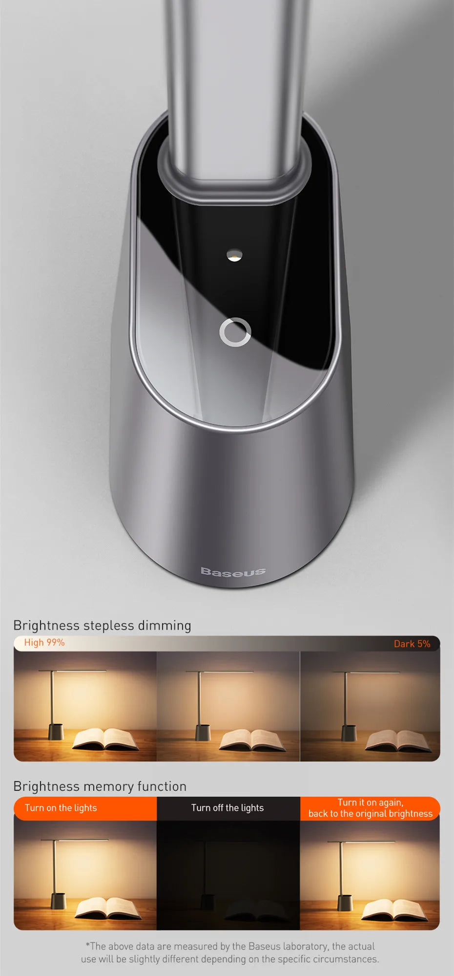 Baseus LED Desk Lamp – Eye Protection