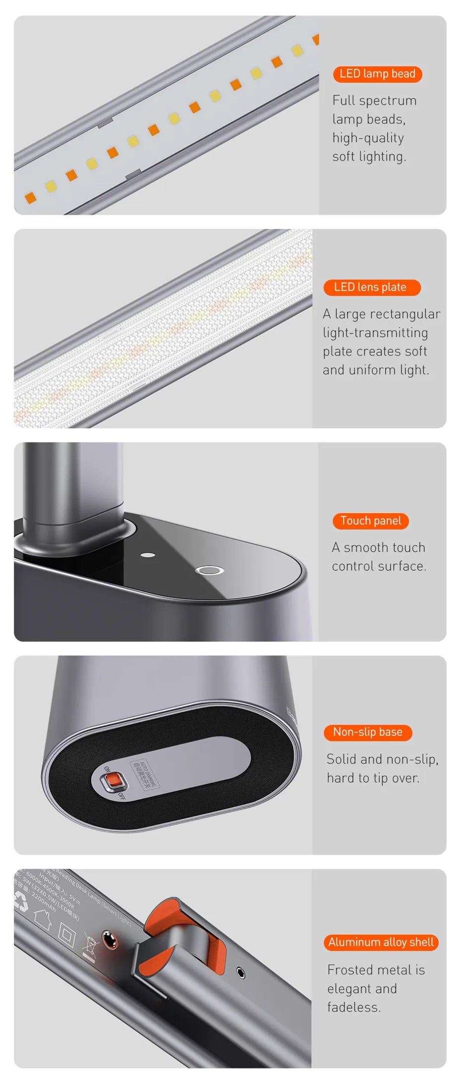 Baseus LED Desk Lamp – Eye Protection