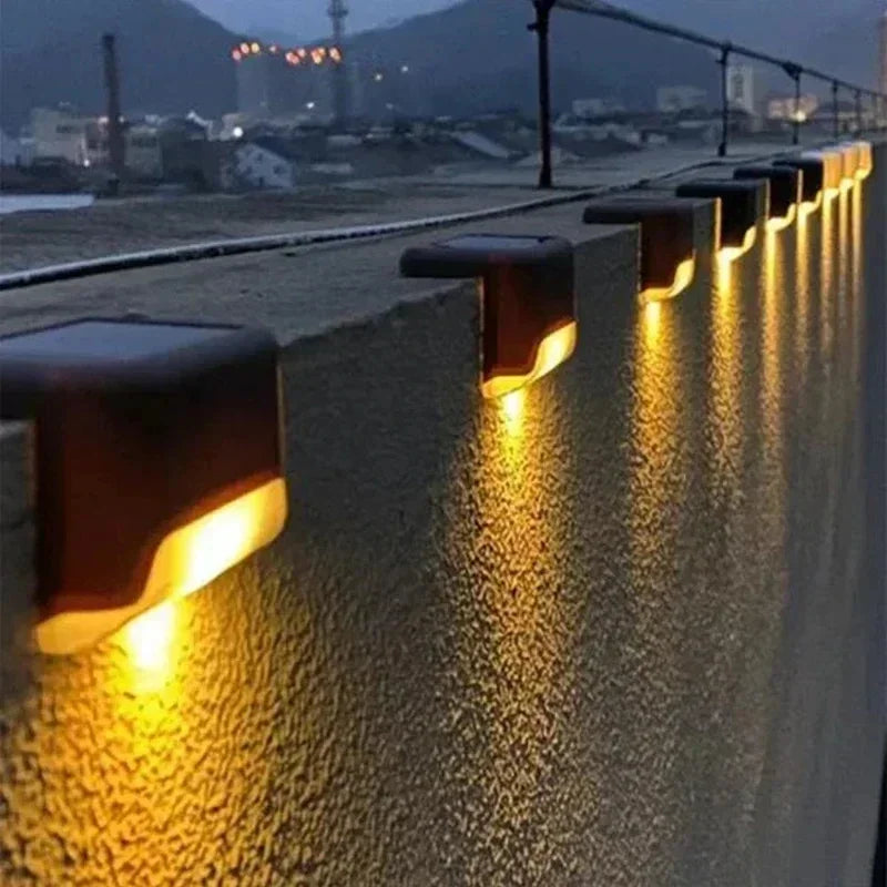 Solar LED Step Lights – Outdoor Waterproof