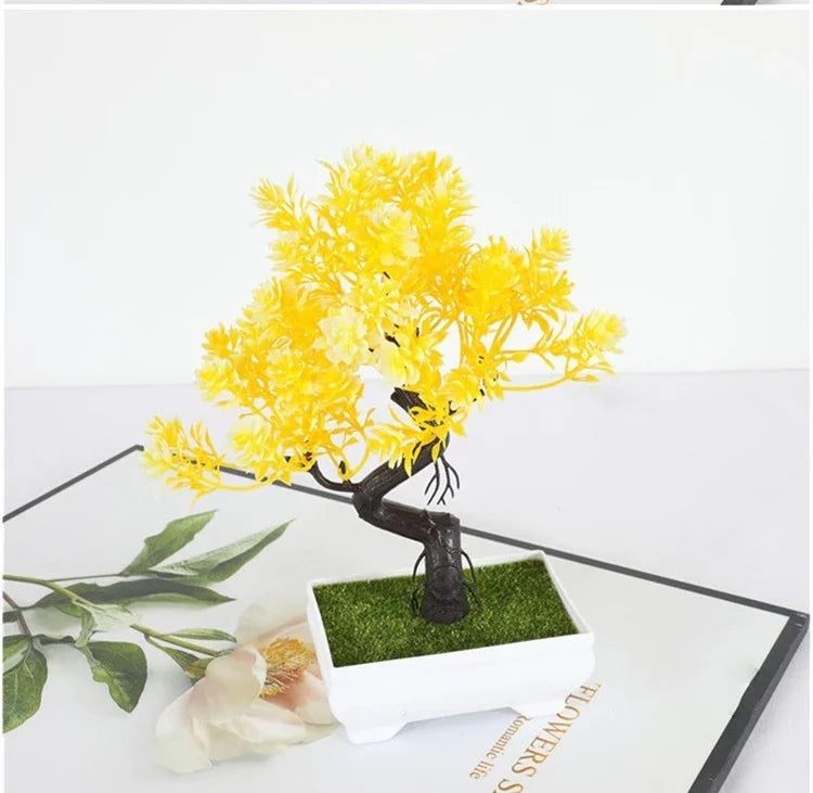 Mini Potted Fake Plant – Home Decor