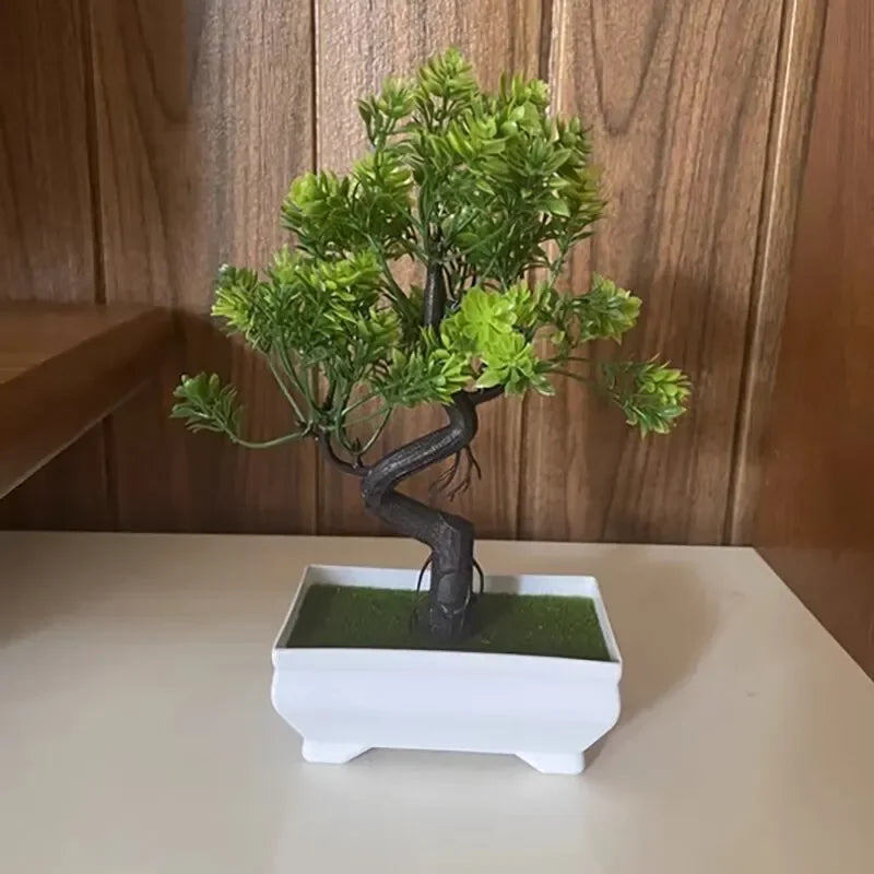 Mini Potted Fake Plant – Home Decor