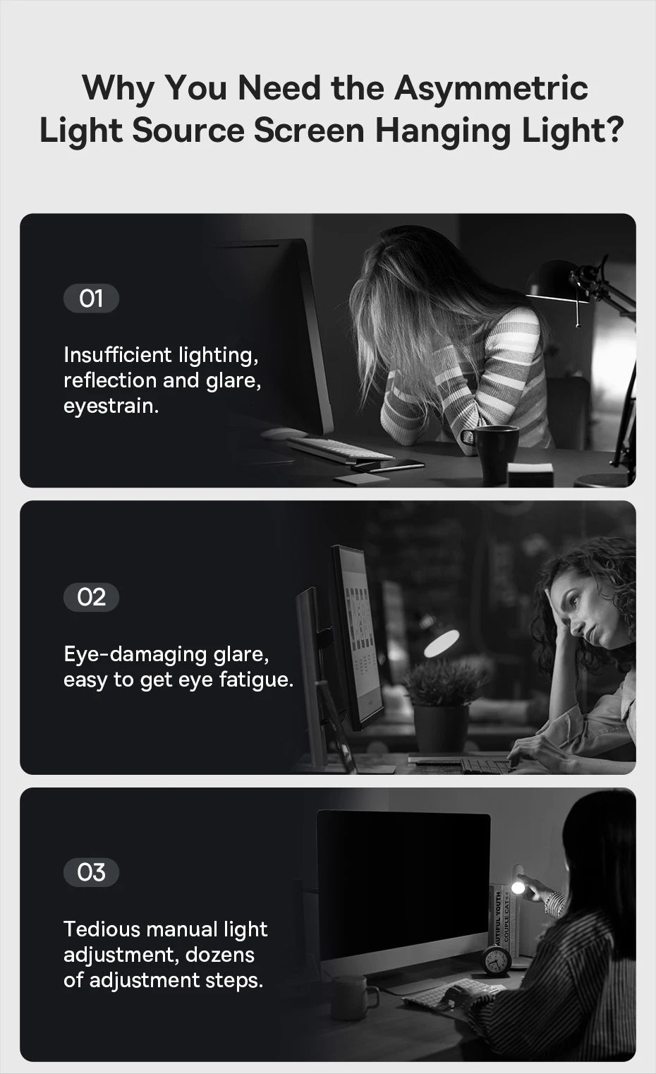 Baseus Screen Light – USB Desk Lamp