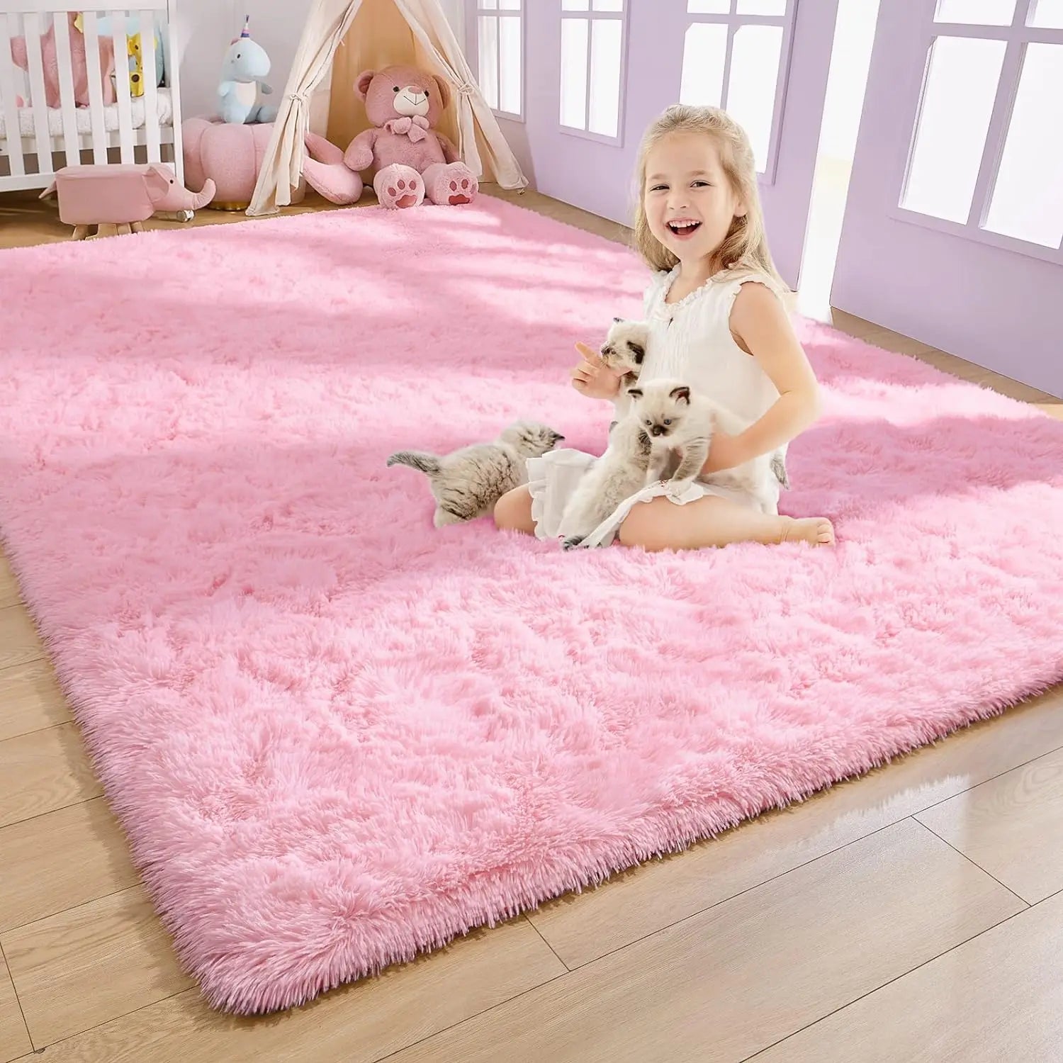 Soft Plush Carpet – Living Room & Kids’ Room