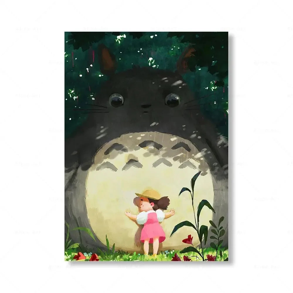 Hayao Miyazaki Anime Canvas Prints