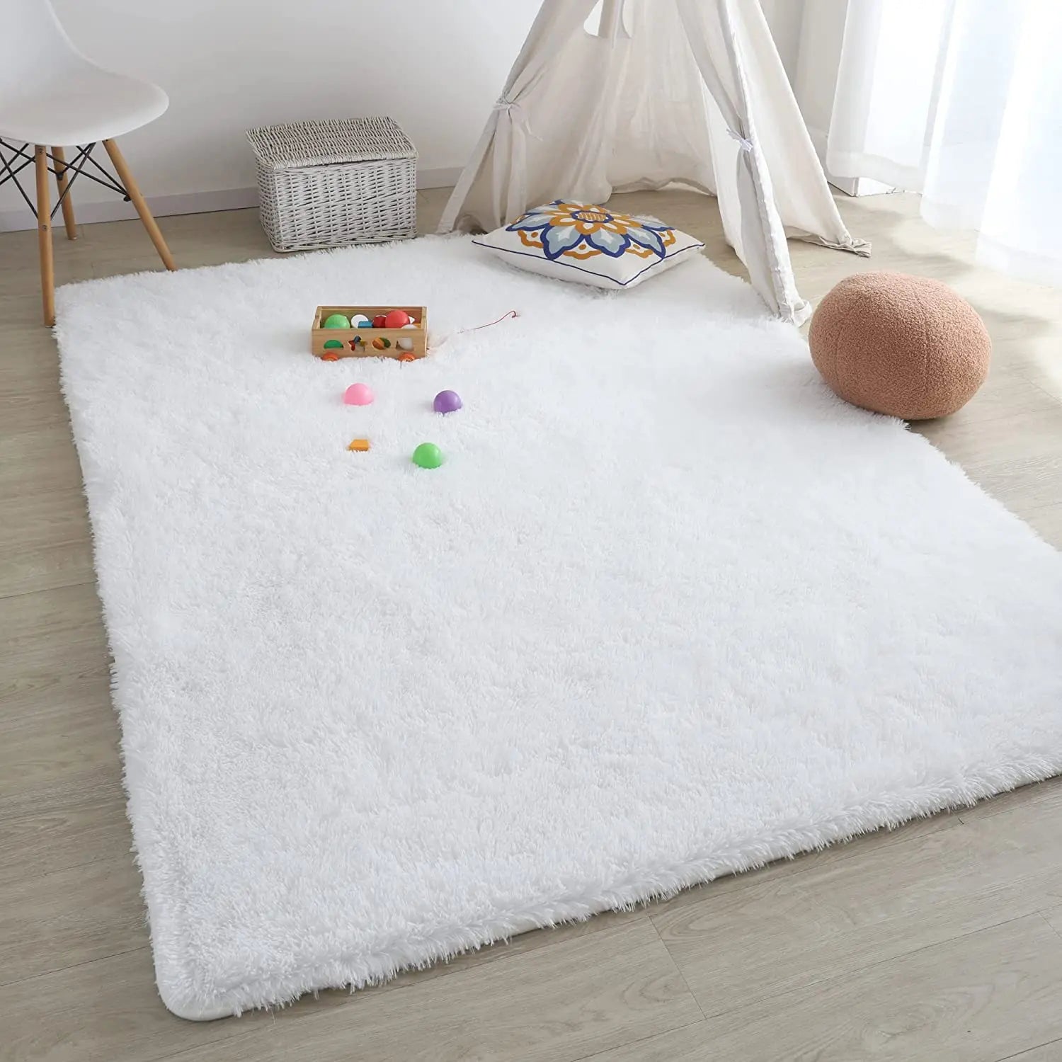 Soft Plush Carpet – Living Room & Kids’ Room