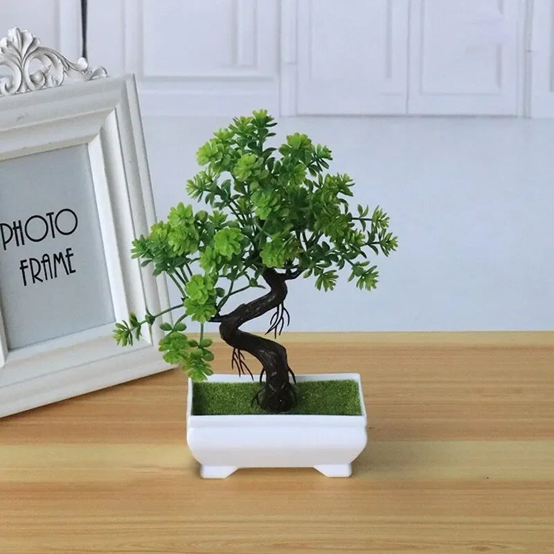 Mini Potted Fake Plant – Home Decor