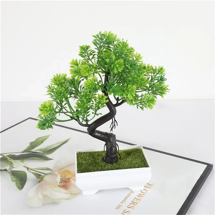 Mini Potted Fake Plant – Home Decor