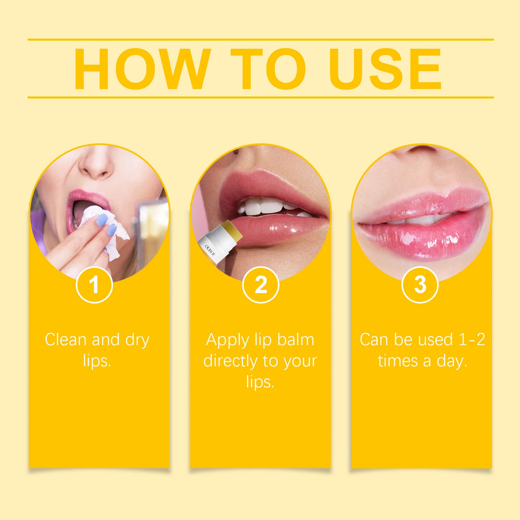 Lemon Ginger Turmeric Lip Balm