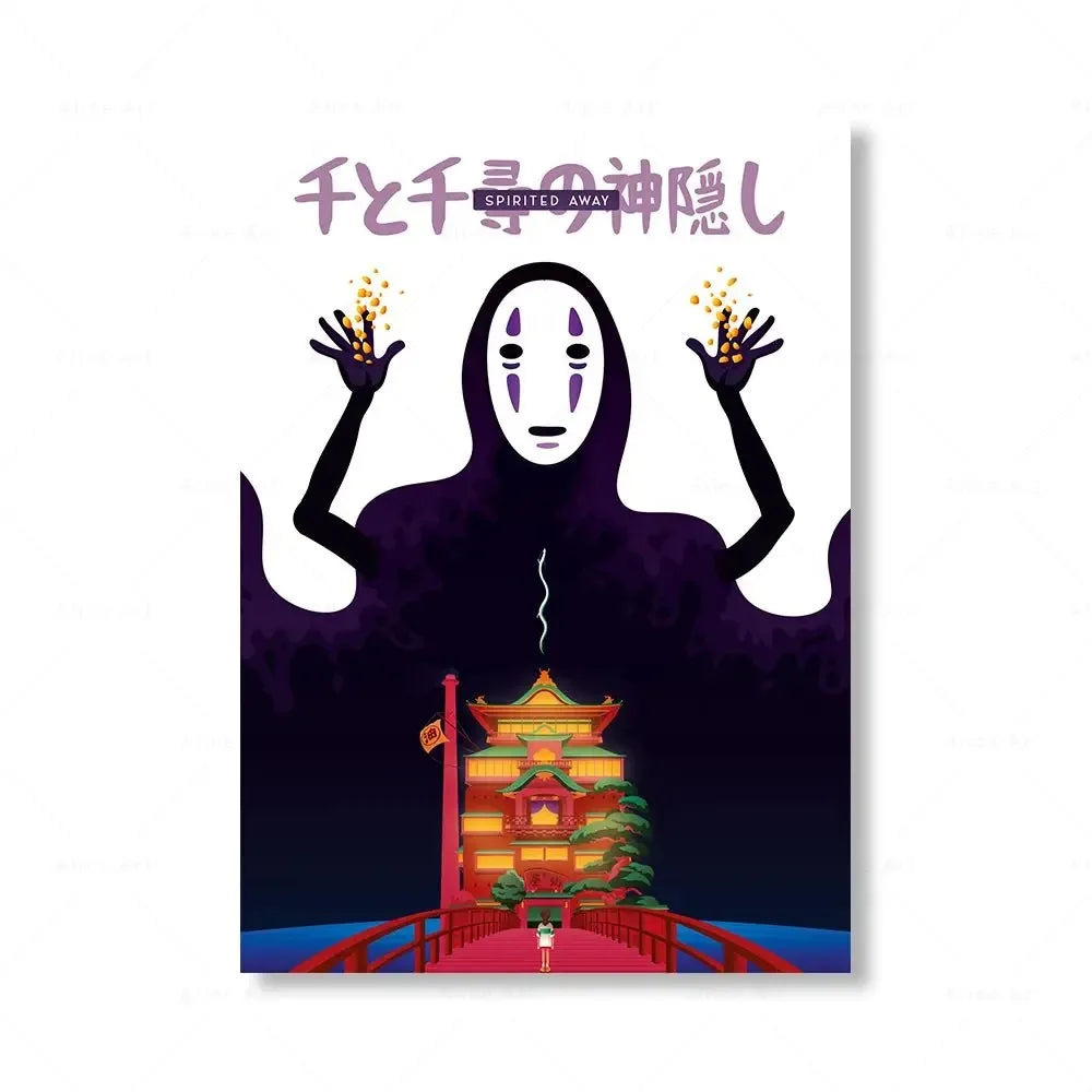 Hayao Miyazaki Anime Canvas Prints
