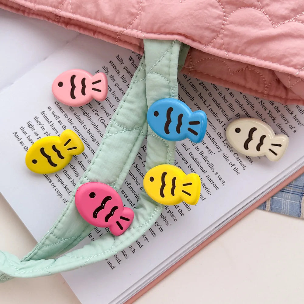 3Pcs Mini Cartoon Hair Clips – Cute & Colorful