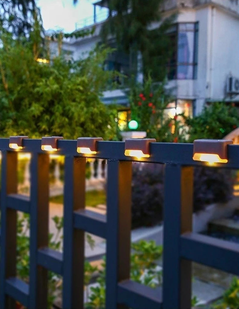 Solar LED Step Lights – Outdoor Waterproof