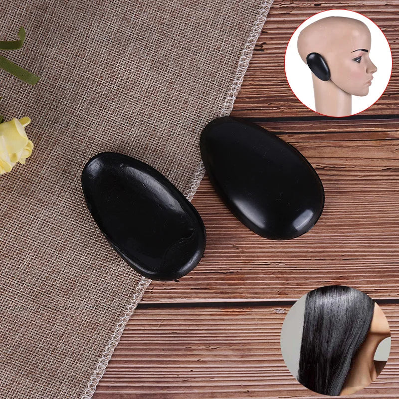 2Pcs Silicone Ear Covers for Hair Dye