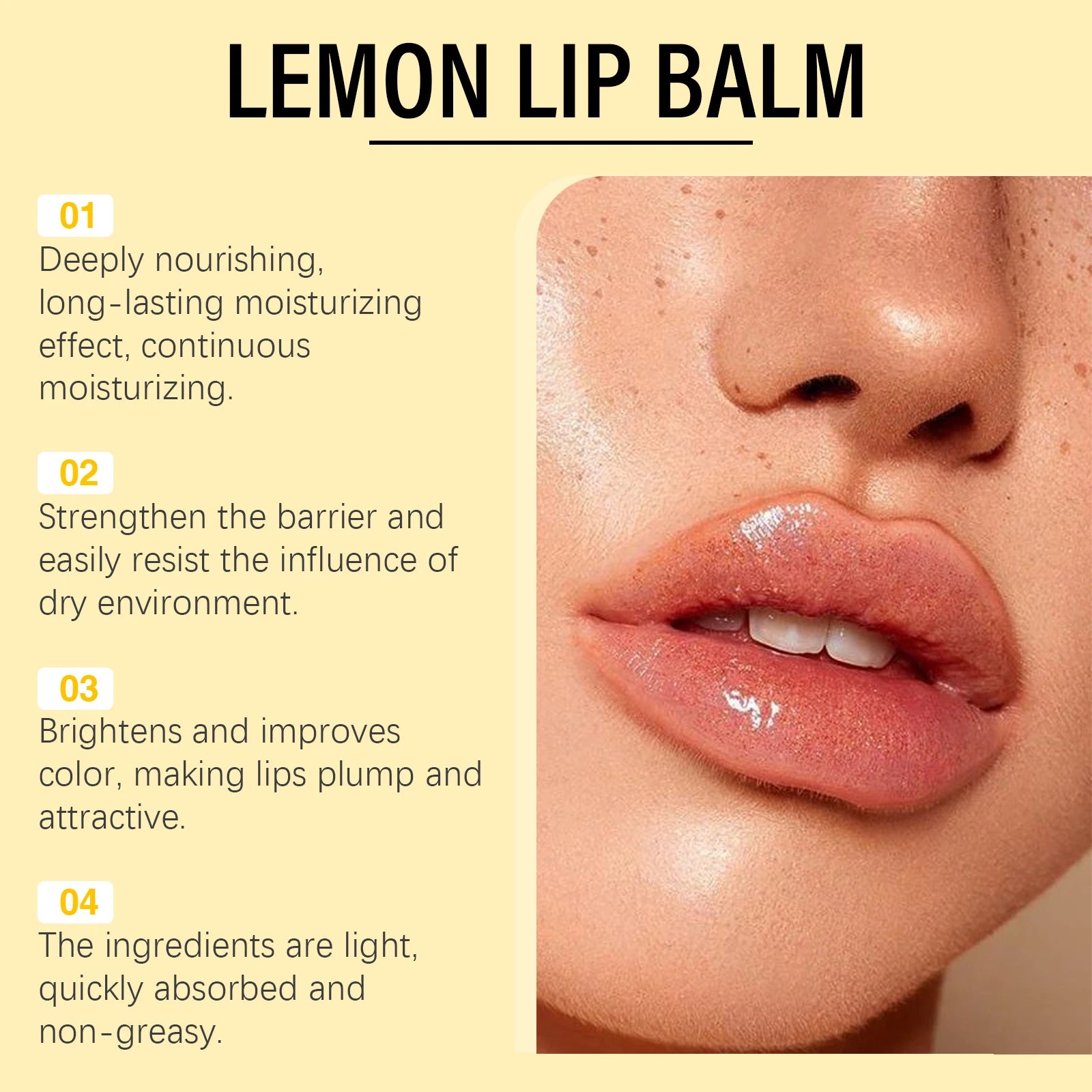 Lemon Ginger Turmeric Lip Balm