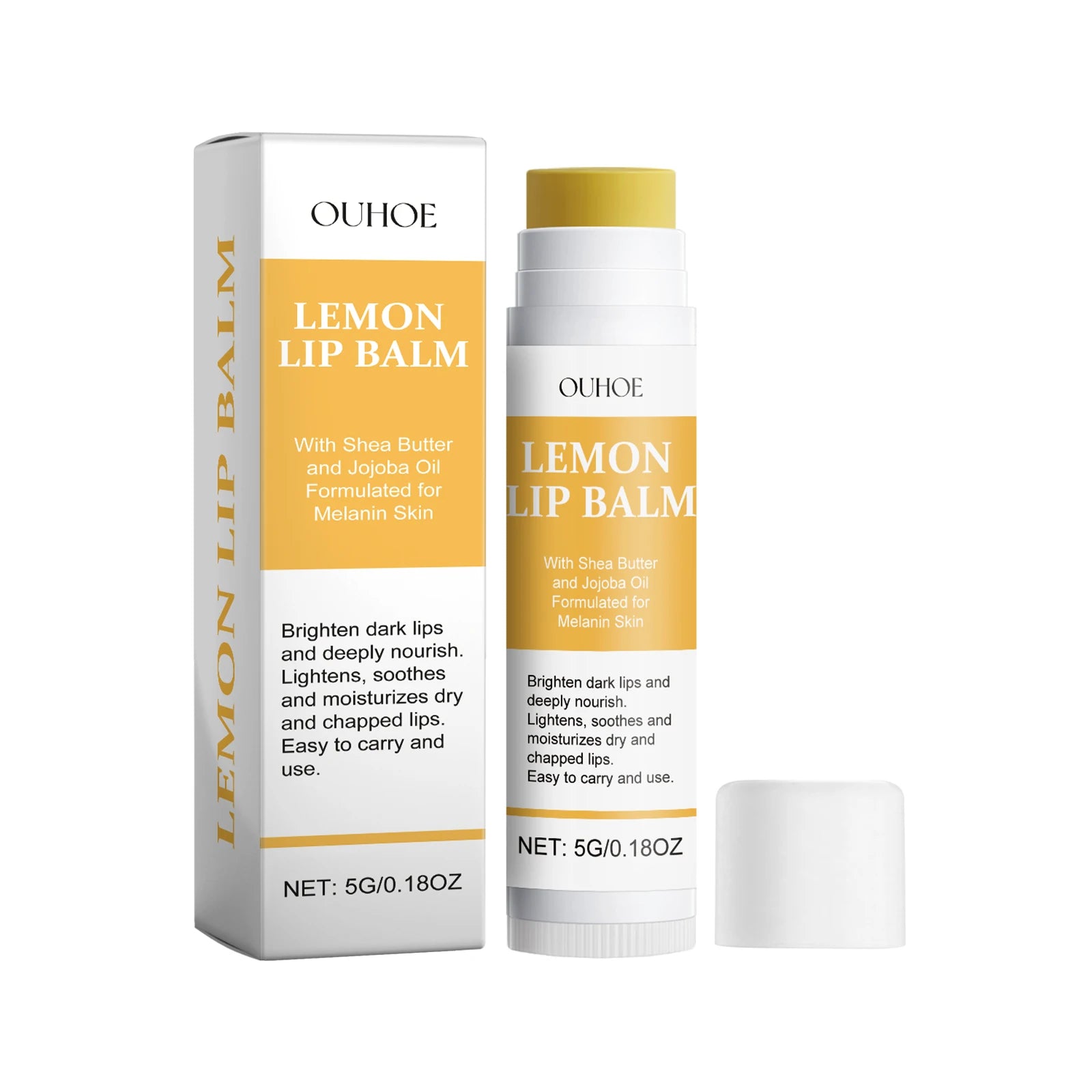 Lemon Ginger Turmeric Lip Balm