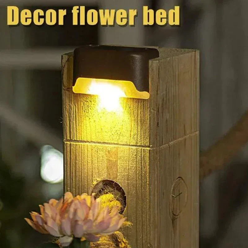 Solar LED Step Lights – Outdoor Waterproof