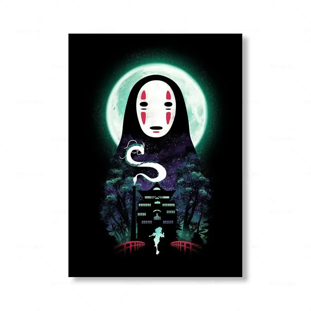 Hayao Miyazaki Anime Canvas Prints