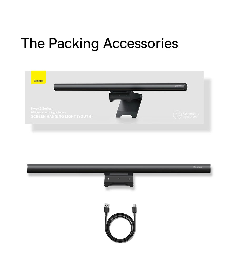 Baseus Screen Light – USB Desk Lamp