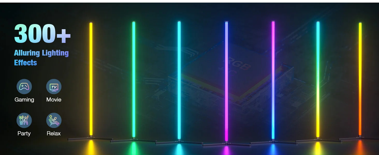 Smart RGB Floor Lamp – APP Controlled