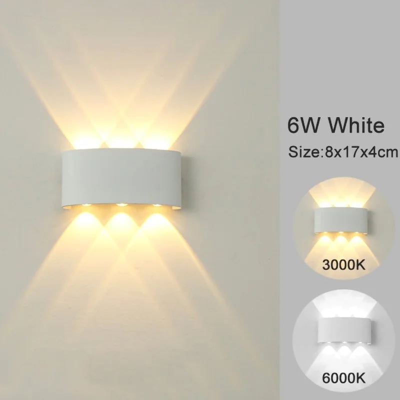 Modern LED Wall Sconce – Up & Down Light
