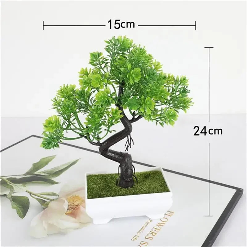 Mini Potted Fake Plant – Home Decor