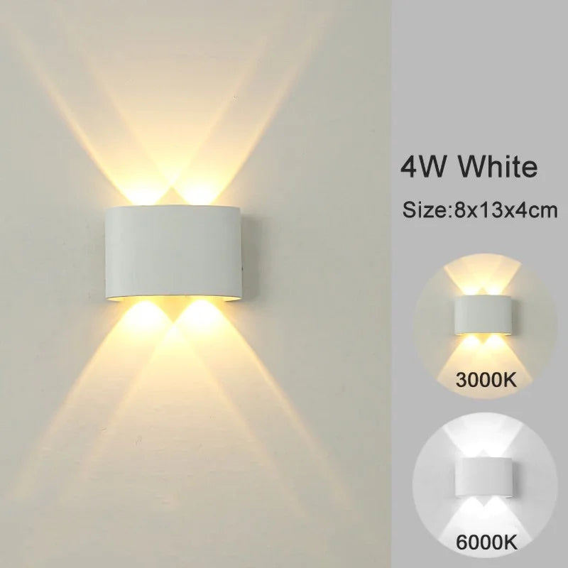 Modern LED Wall Sconce – Up & Down Light
