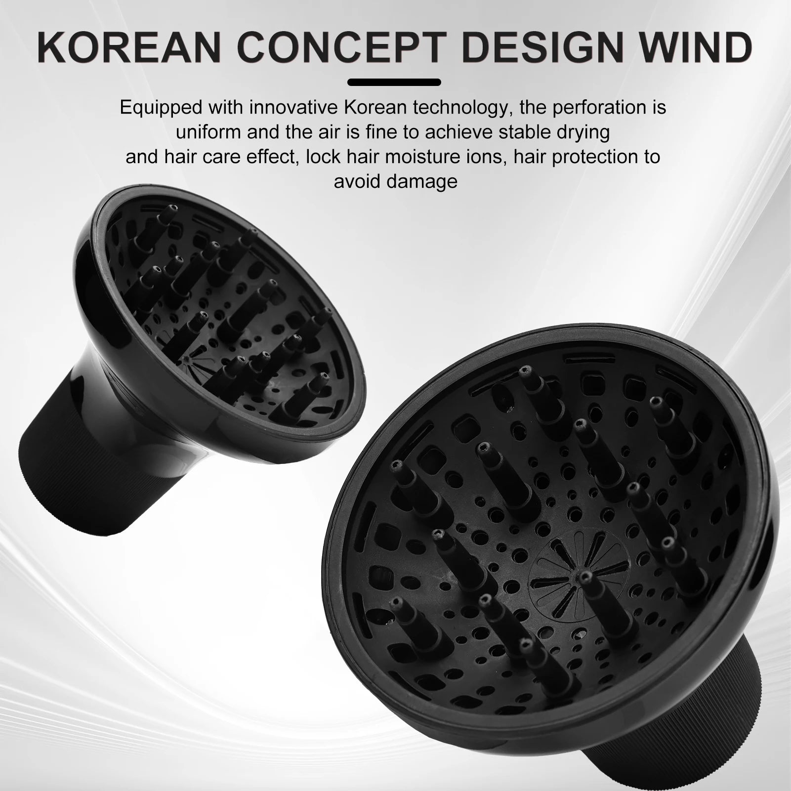 Universal Hair Dryer Diffuser – Curly & Wavy Hair