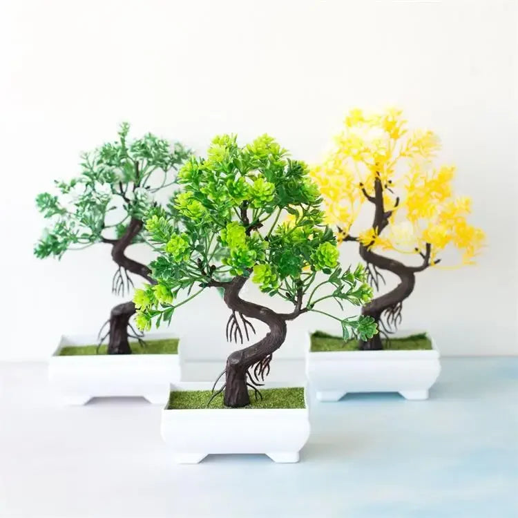 Mini Potted Fake Plant – Home Decor