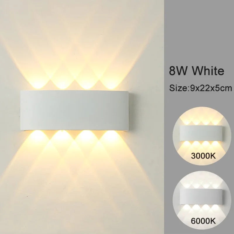 Modern LED Wall Sconce – Up & Down Light